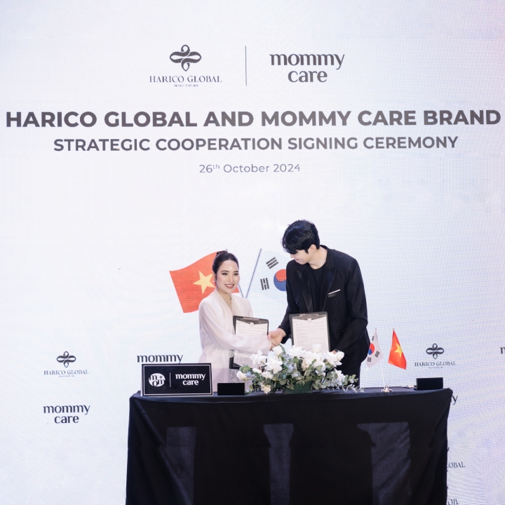 Lễ ký kết hợp tác chiến lược toàn diện giữa Harico Global và Mommy Care
